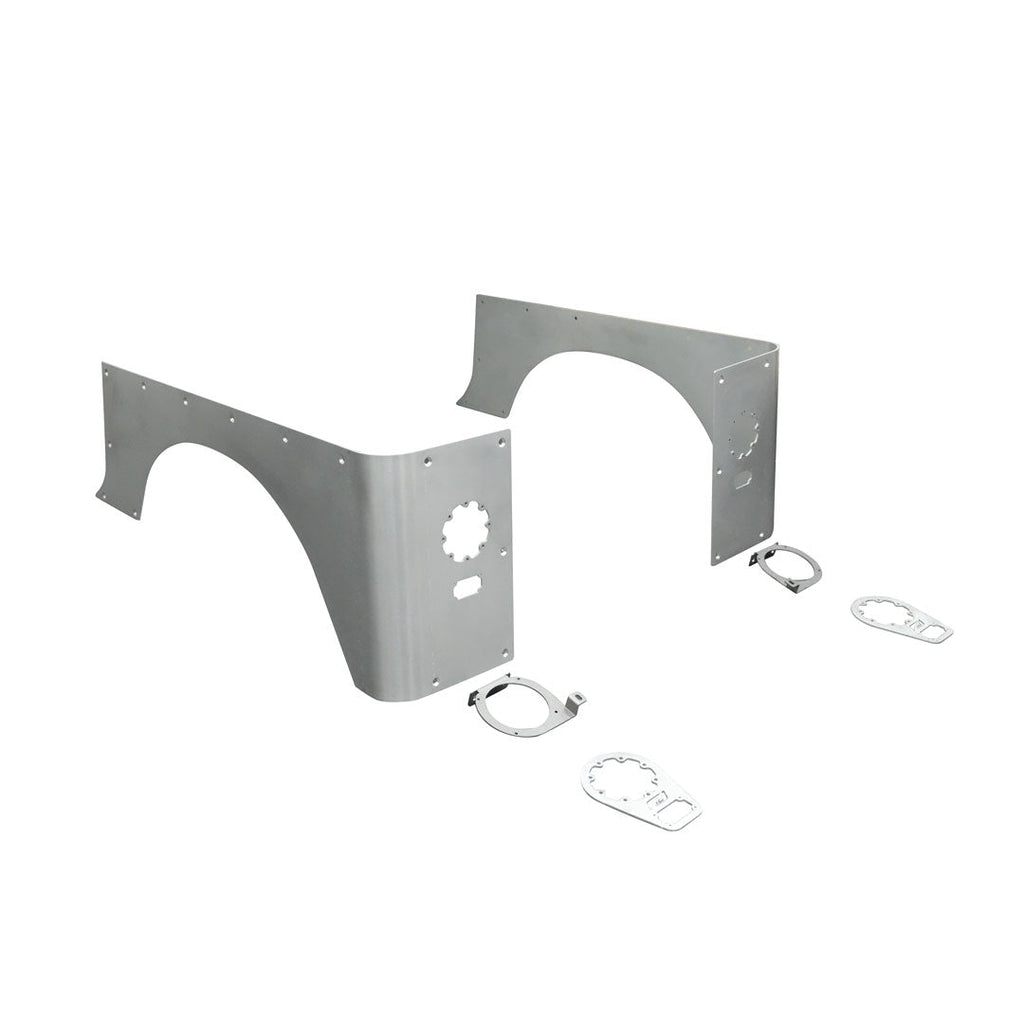 Armadura de esquina Hatchet de 2 pulgadas para Jeep YJ - Aluminio