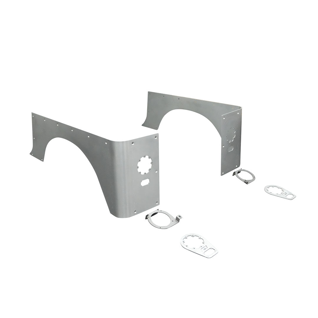Armadura de esquina Hatchet de 2 pulgadas para Jeep YJ - Aluminio