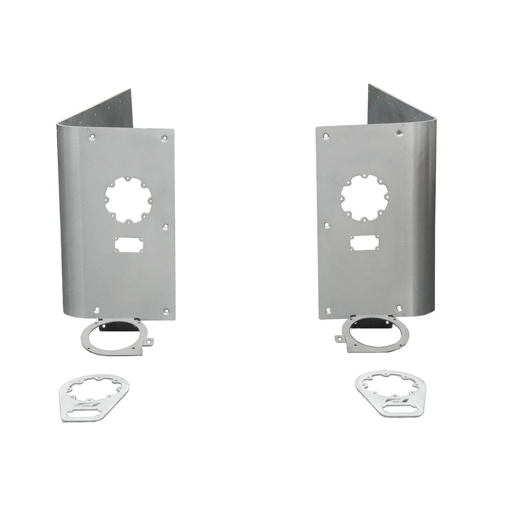 Armadura de esquina Hatchet de 2 pulgadas para Jeep YJ - Aluminio
