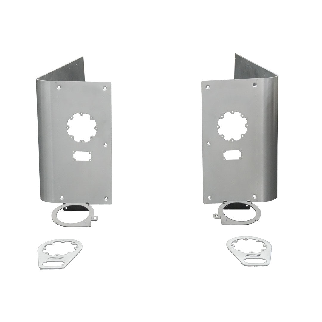 Armadura de esquina Hatchet de 2 pulgadas para Jeep YJ - Aluminio