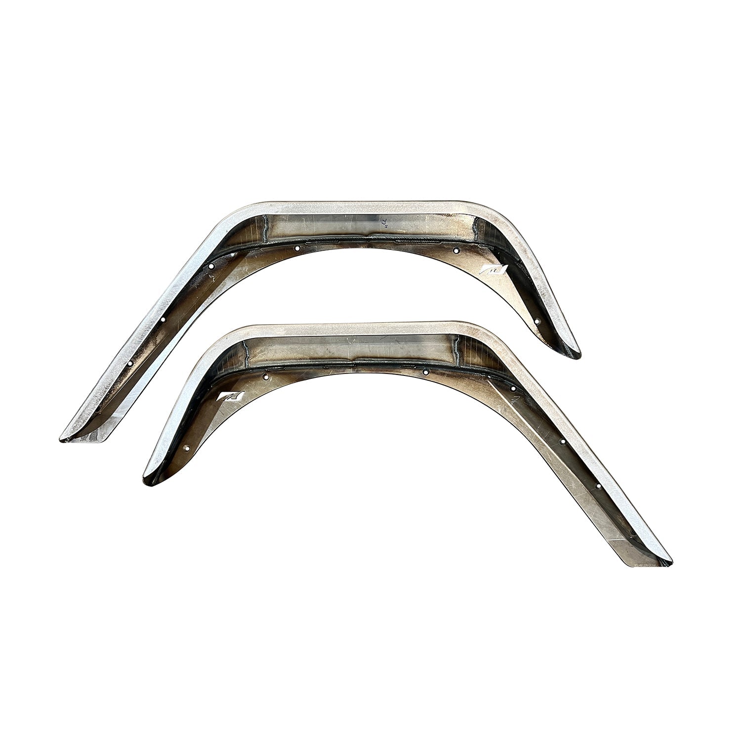 Guardabarros traseros de acero Hatchet High Line para Jeep JK/JKU