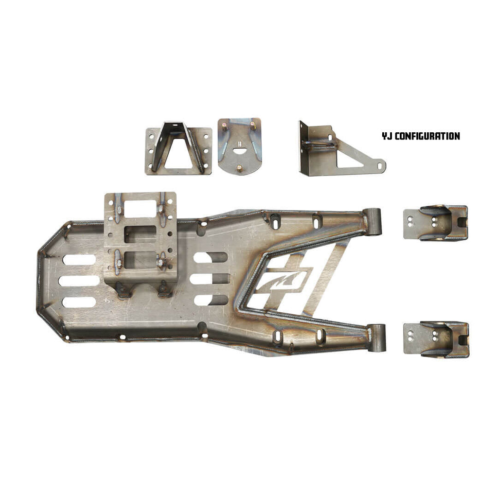 Body Mount Tire Carrier for Jeep YJ / TJ / LJ - 5 x 4.5
