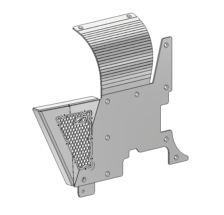 Cubierta de aluminio y miniarmadura de guardabarros para Jeep YJ