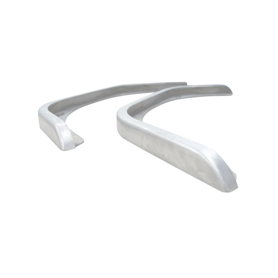Guardabarros traseros Hatchet 2" Flare 37-s para Jeep CJ / YJ / TJ - Aluminio