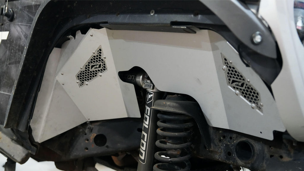 Guardabarros interiores delanteros de alto despeje -Falcon- para Jeep JL/JLU/JT para neumáticos de más de 40"