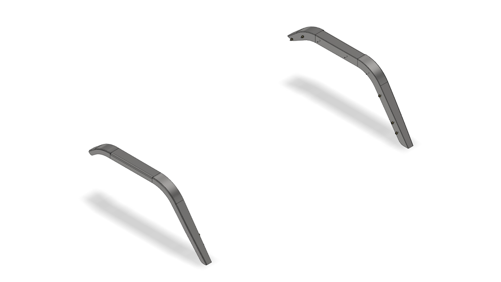Rear Stretch 2" Flare - Jeep JK for MB1138