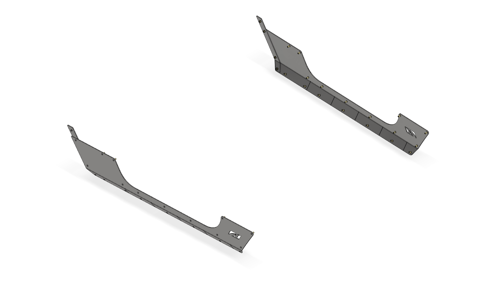 Stretch Rocker Armor - Jeep JK - Steel