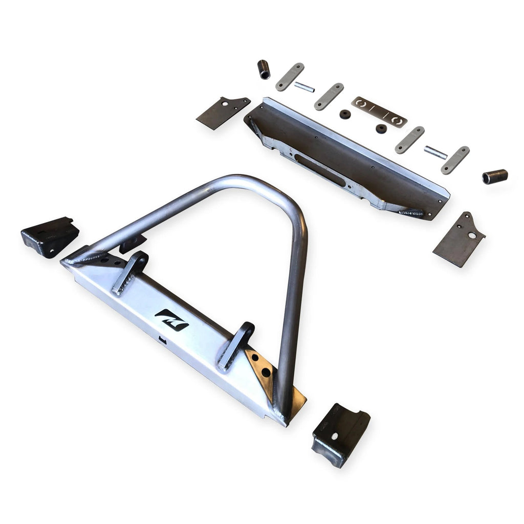 Kit de conversión de eje delantero y trasero de ancho completo Motobilt para Jeep Wrangler YJ con Stinger