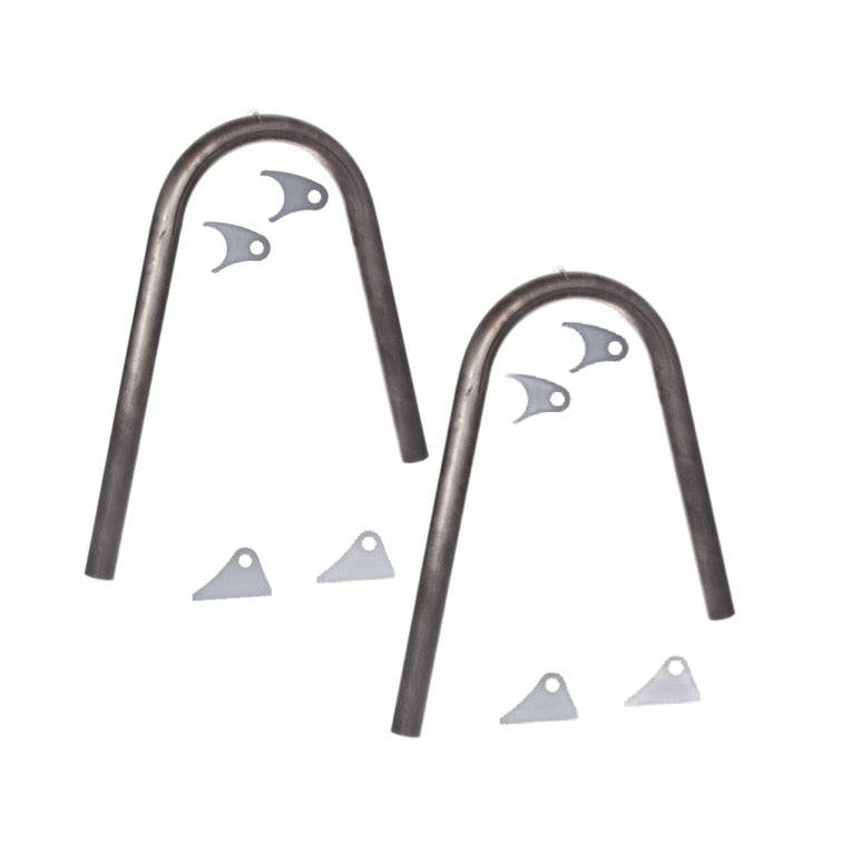 Kit de aros para amortiguadores Coil Over de tubo redondo de 1.75"