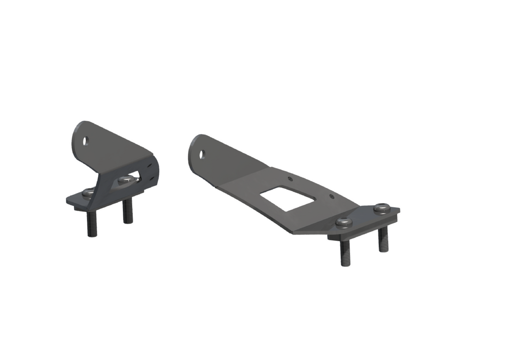 Soporte para barra de luces LED de 21.5" para capó Jeep JK / JKU