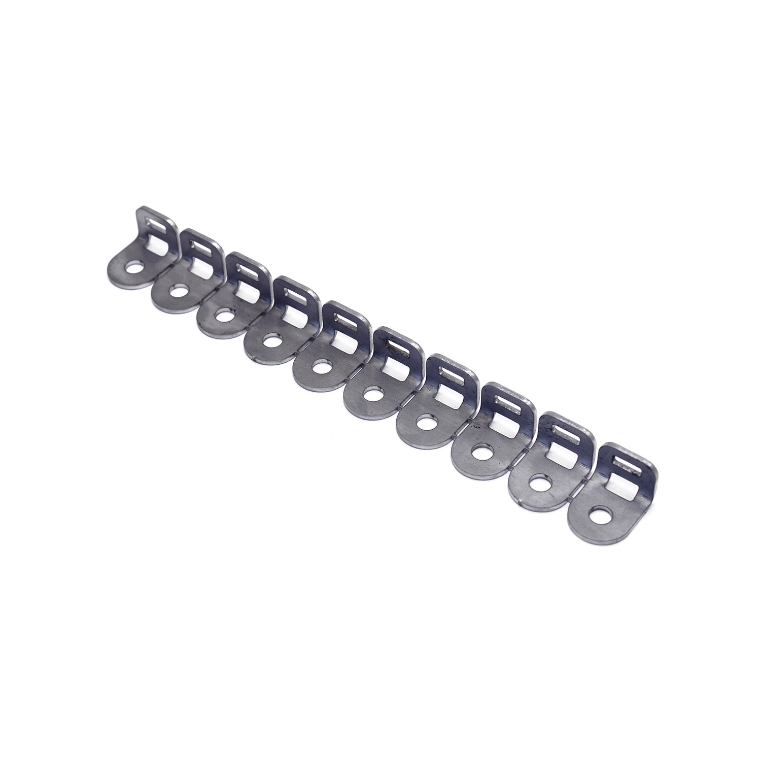Pestaña para Brida de Sujeción Atornillable / Juego de 10 / Acero Inoxidable