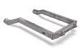 Motobilt 04-06 Jeep Wrangler LJ Kit de chasis trasero con defensa trasera corta