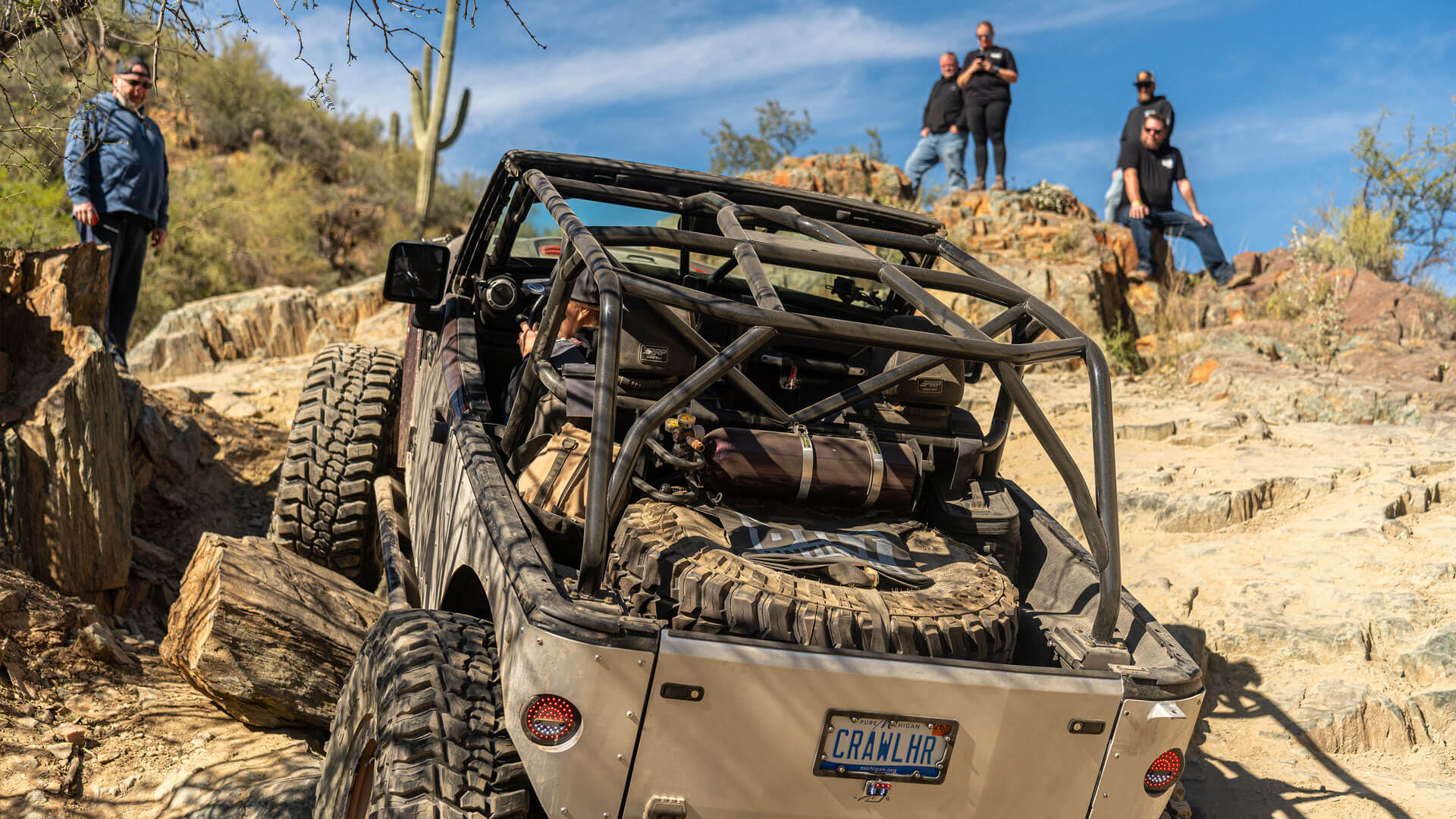 Sistema antivuelco Fastback para Jeep Wrangler JK de 2 puertas
