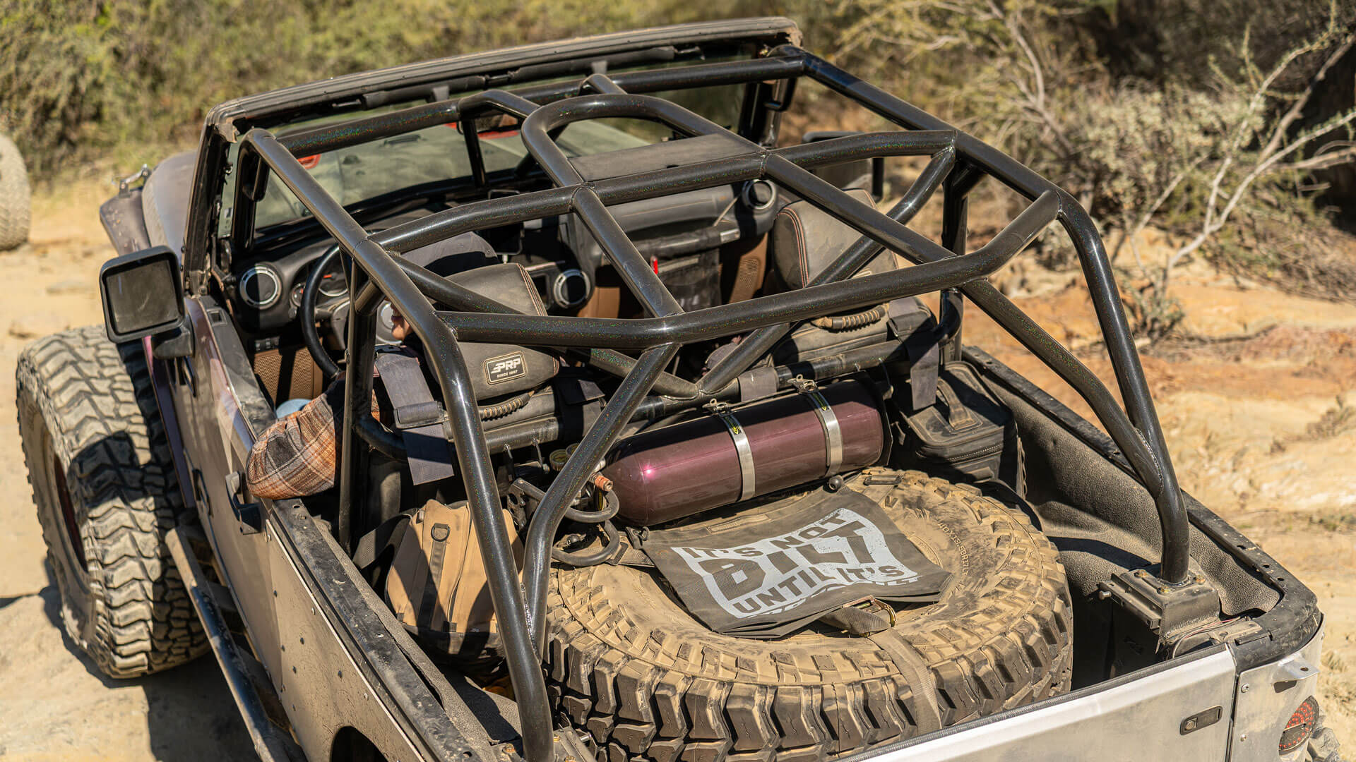 Sistema antivuelco Fastback para Jeep Wrangler JK de 2 puertas