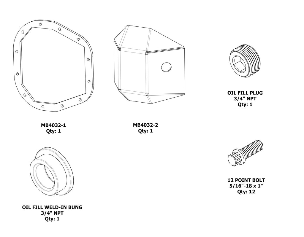 DIY Sterling 10.25 /10.5 DIFF Cover