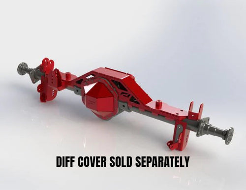 Armazón de conversión de 14 tornillos y una tonelada con protector de piñón para Jeep JK trasero