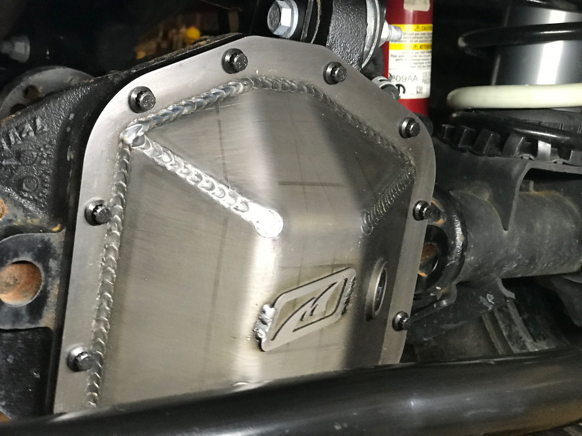 Rubicon Front Diff Cover M210 for Jeep JL & JT