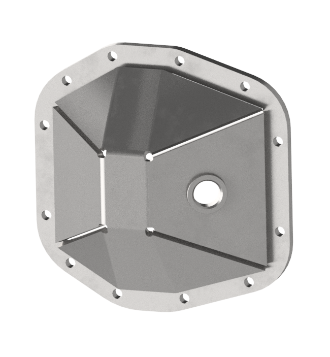 Tapa de diferencial delantero DIY Sport M186 para Jeep JL y JLU