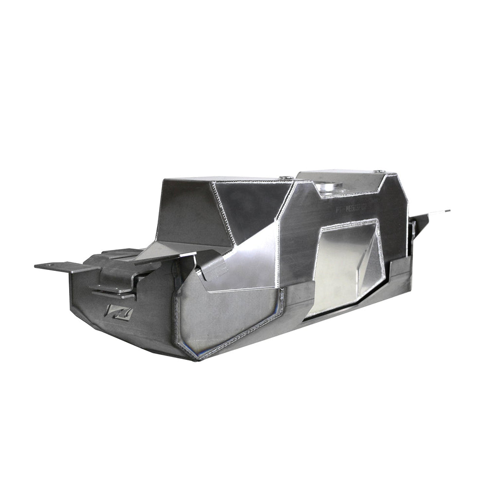Depósito de combustible trasero Motobilt con placa protectora para chasis de fábrica Jeep Wrangler JK / JKU