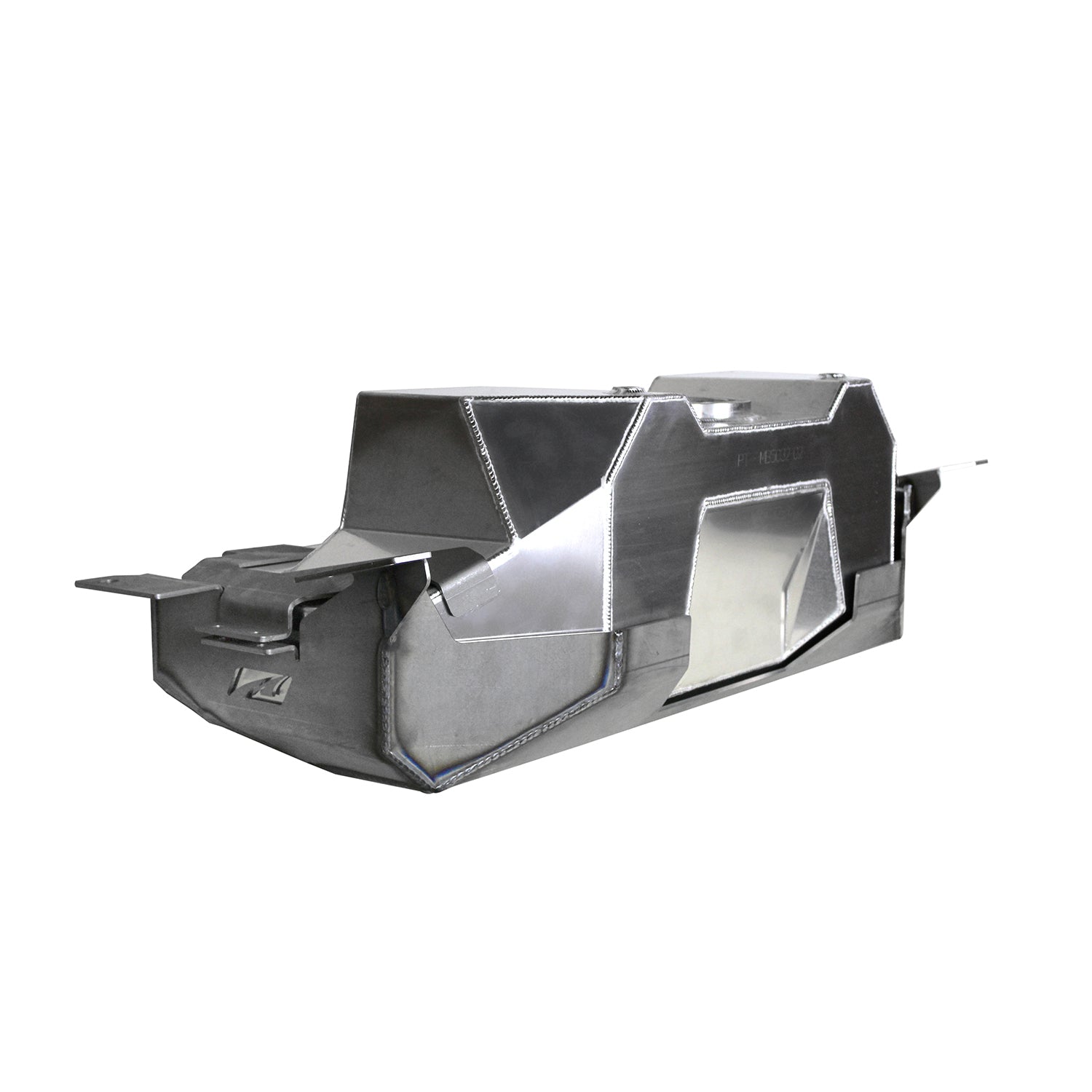 Depósito de combustible trasero Motobilt con placa protectora para chasis de fábrica Jeep Wrangler JK / JKU