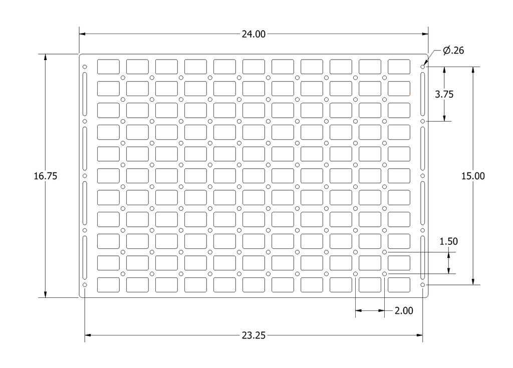 Panel MOLLE para portaequipajes de techo Motobilt