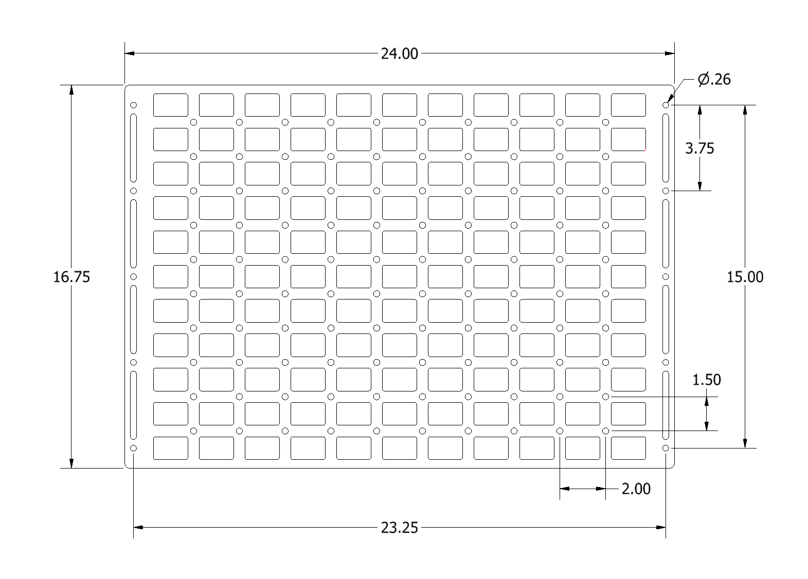 Panel MOLLE para portaequipajes de techo Motobilt