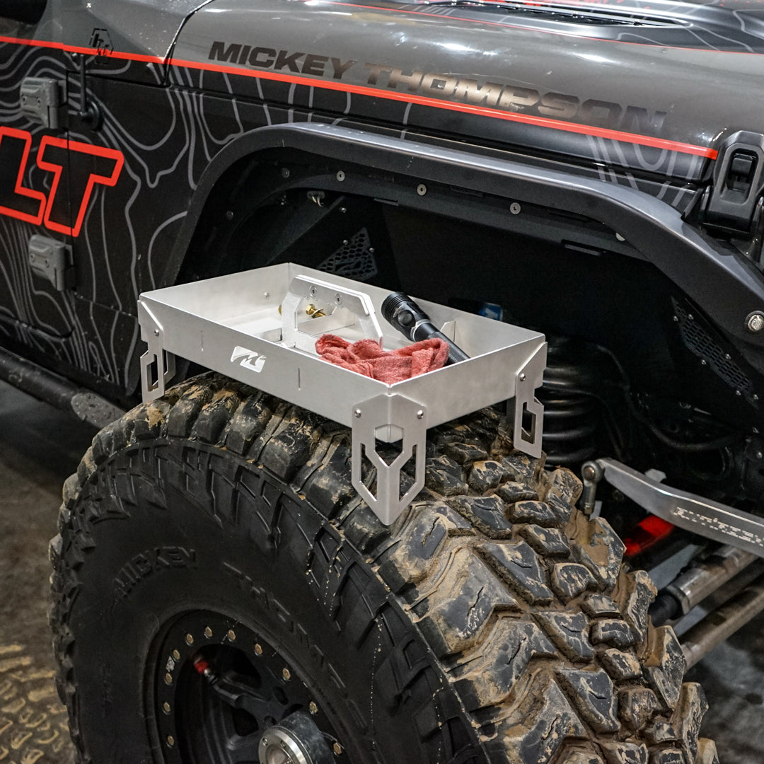 Tire Tool Tray - Aluminum