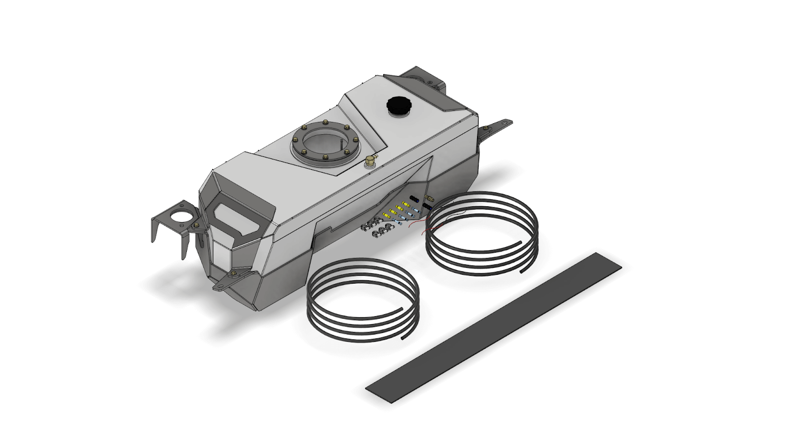 Tomahawk Rear Stretch Fuel Tank for Jeep JK