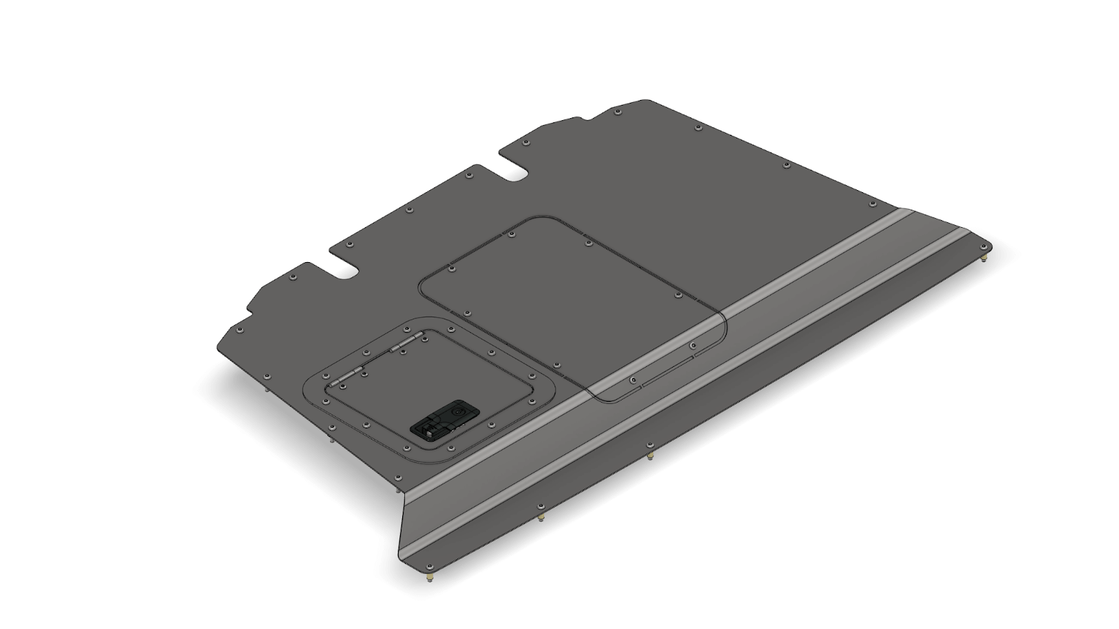 Tomahawk Fuel Tank Access Hatch for Jeep JK