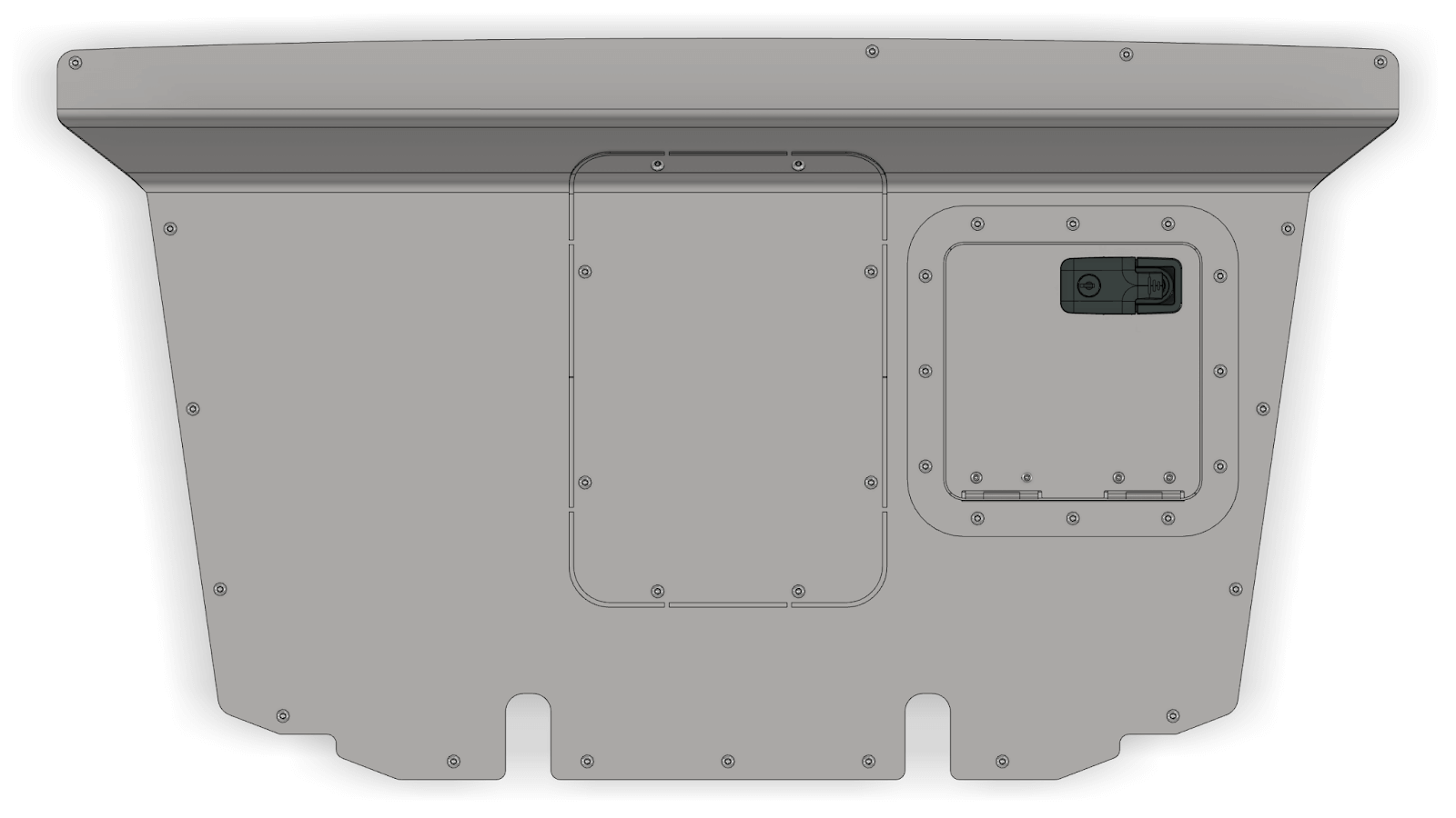 Tomahawk Fuel Tank Access Hatch for Jeep JK