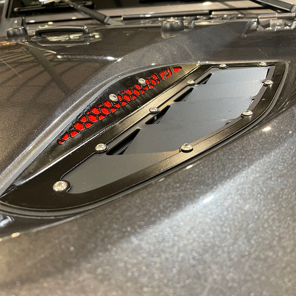 Kit de ventilación de capó para Jeep JK Rubicon 10th Anniversary