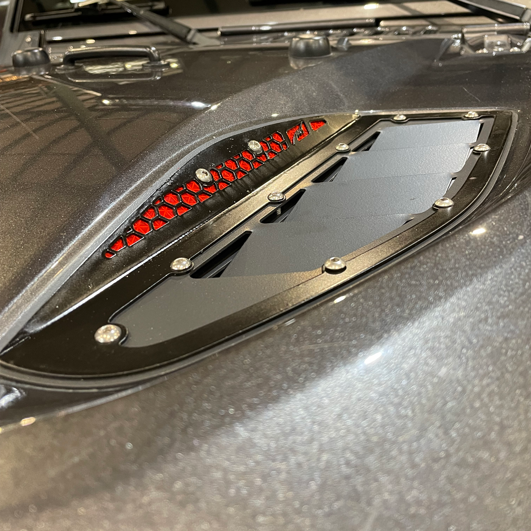 Kit de ventilación de capó para Jeep JK Rubicon 10th Anniversary