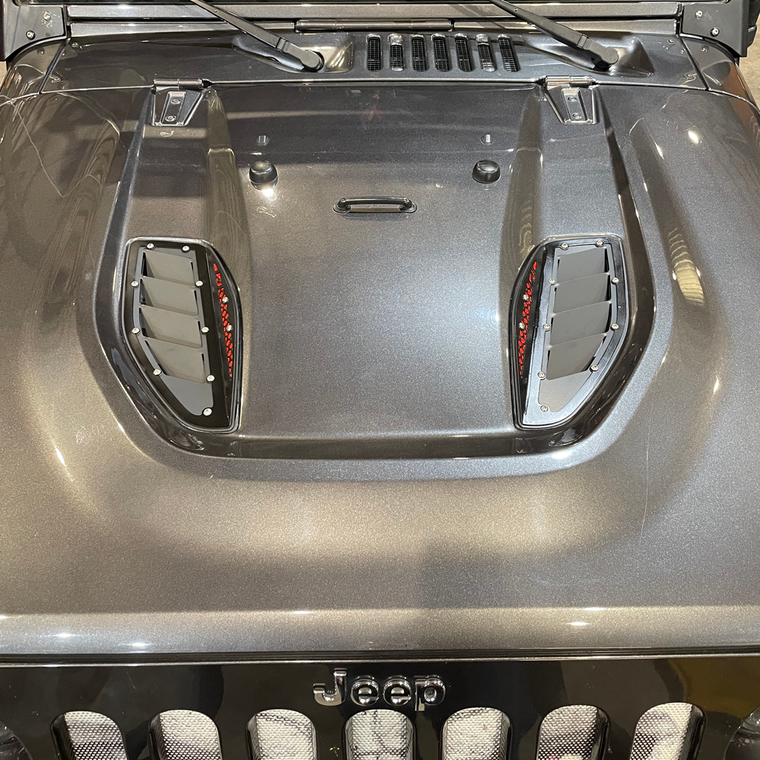 Kit de ventilación de capó para Jeep JK Rubicon 10th Anniversary