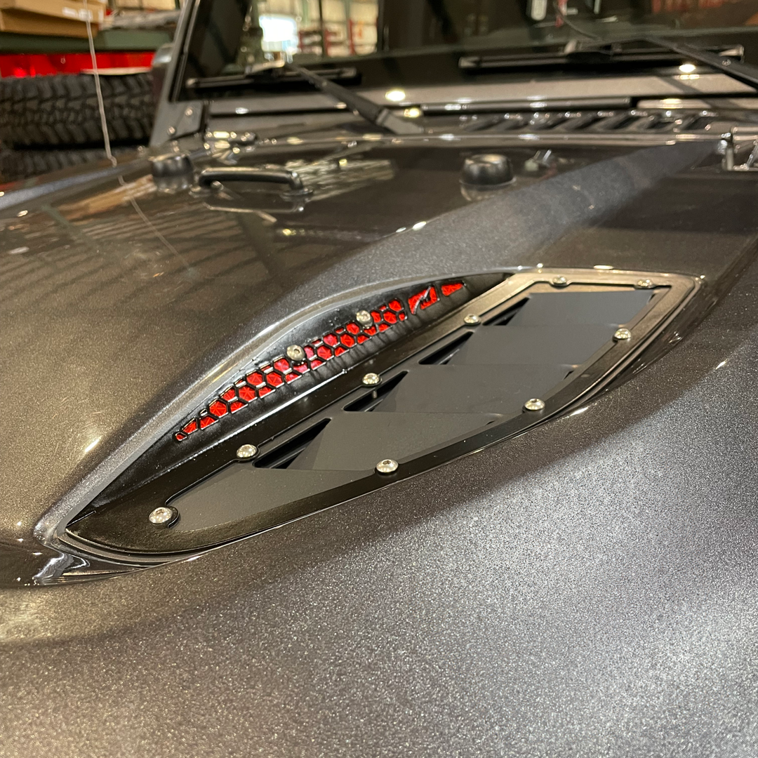 Kit de ventilación de capó para Jeep JK Rubicon 10th Anniversary