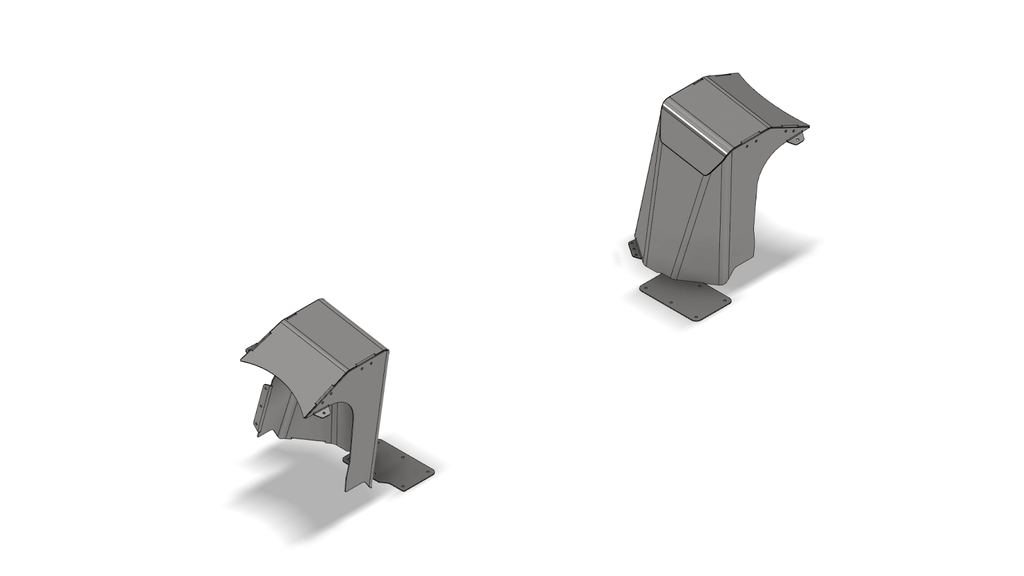 Cubiertas de torre para torres de tensión traseras para Jeep JK - MB1580