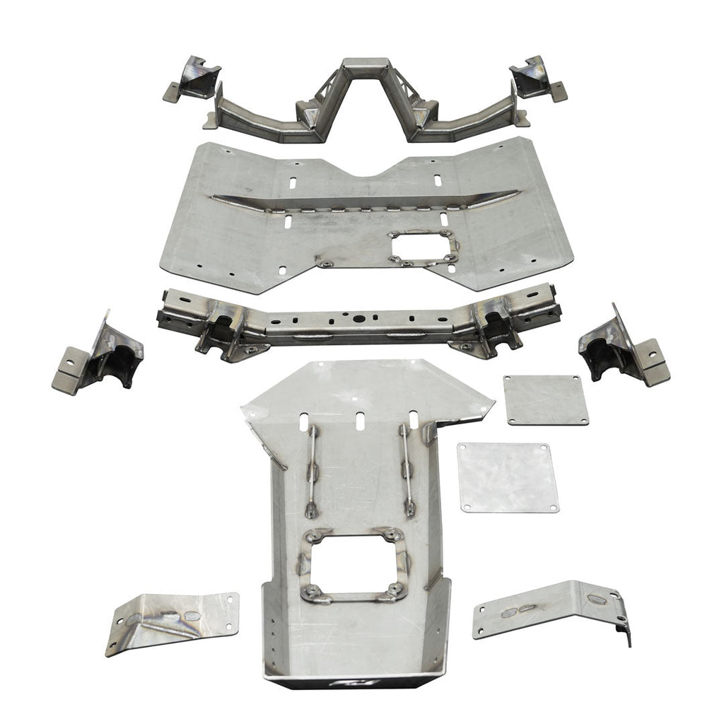 Kit de soportes de suspensión de 4 enlaces y protección de bajos - para Jeep JKU 2007-2011