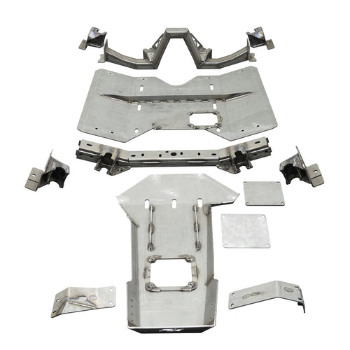 Kit de soportes de suspensión de 4 enlaces y protección de bajos - para Jeep JKU 2007-2011