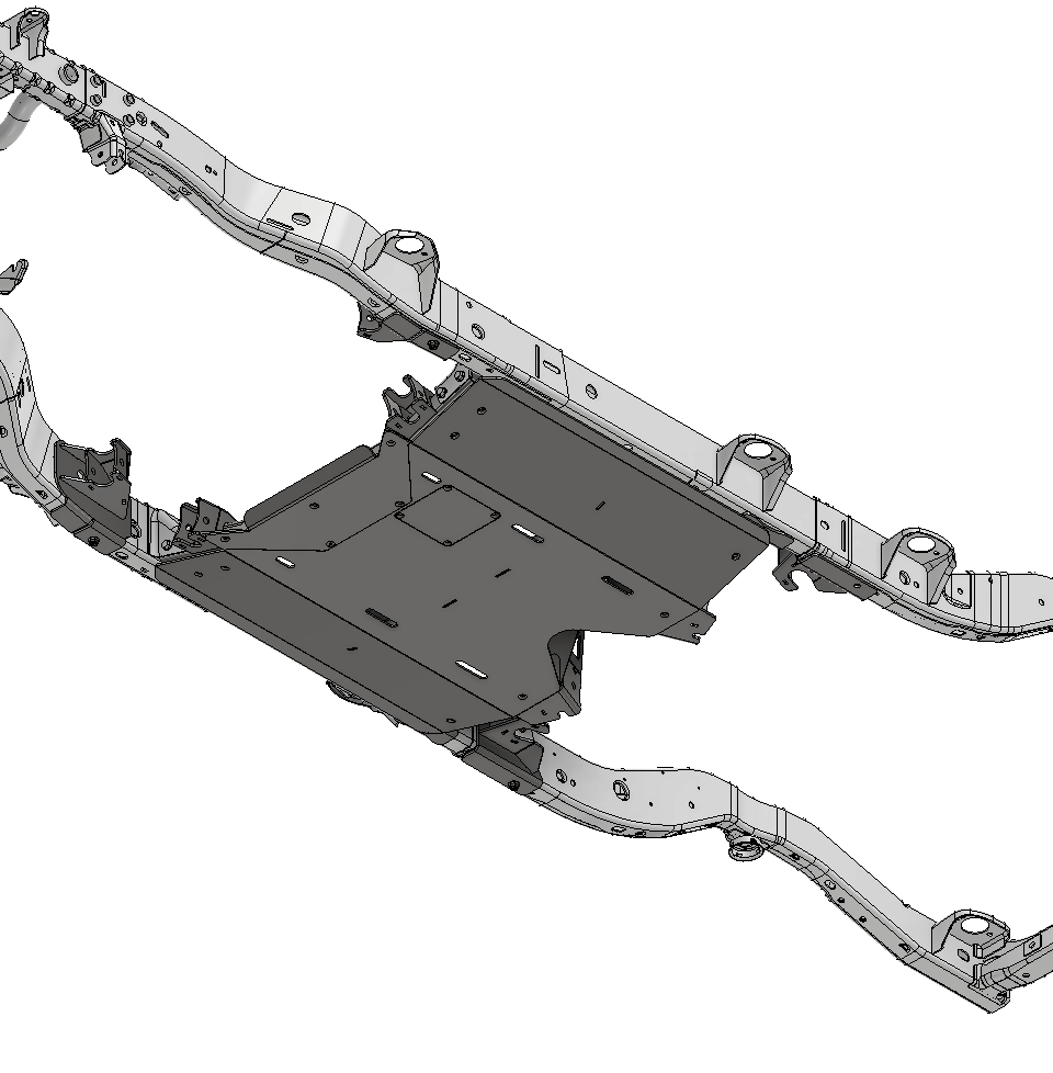 Kit de soportes de suspensión de 4 enlaces y protección de bajos - para Jeep JKU 2007-2011