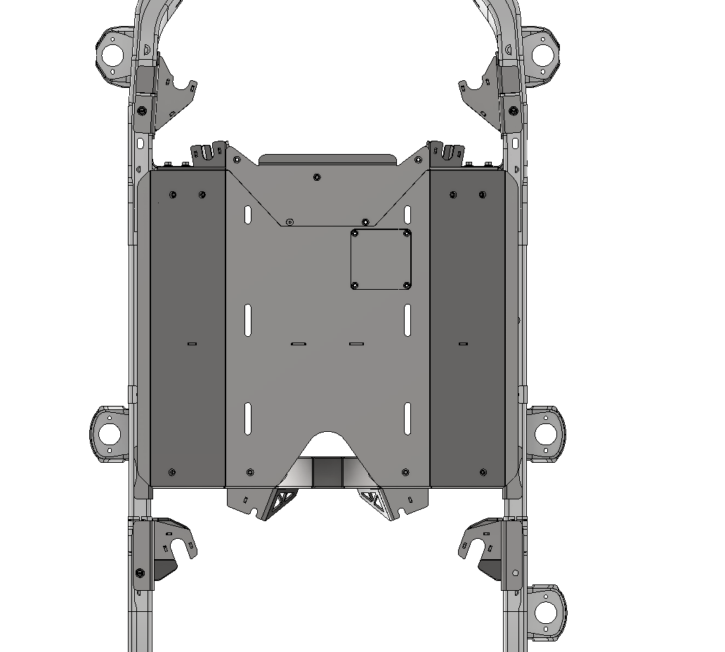 Kit de soportes de suspensión de 4 enlaces y protección de bajos - para Jeep JKU 2007-2011