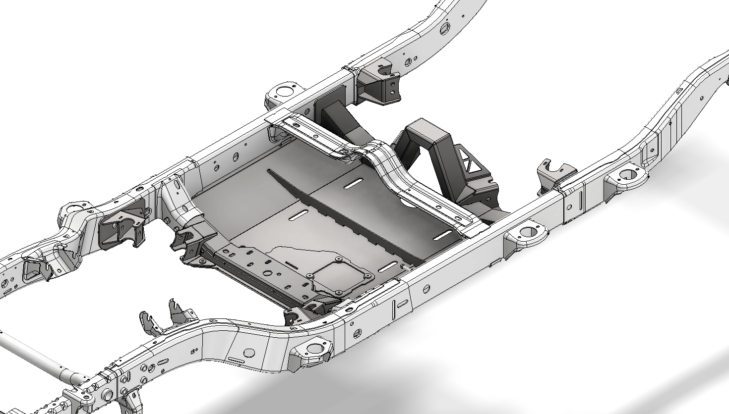 Kit de soportes de suspensión de 4 puntos y placa protectora para Jeep JKU 2012-2018