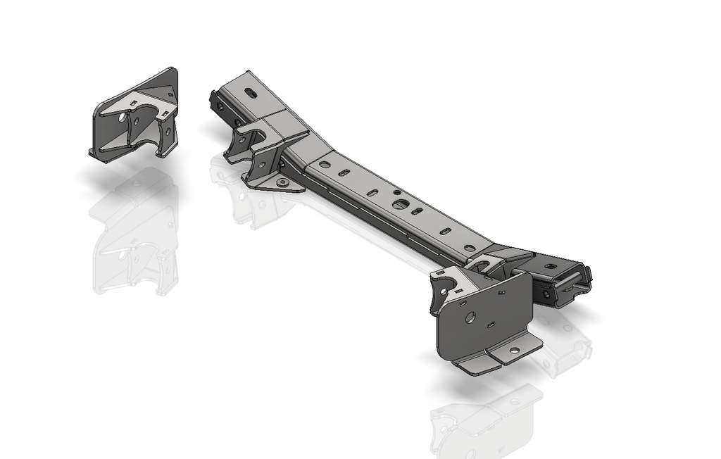 Soportes de suspensión delantera de 4 puntos con travesaño de transmisión para Jeep JK/JKU 2007-2011