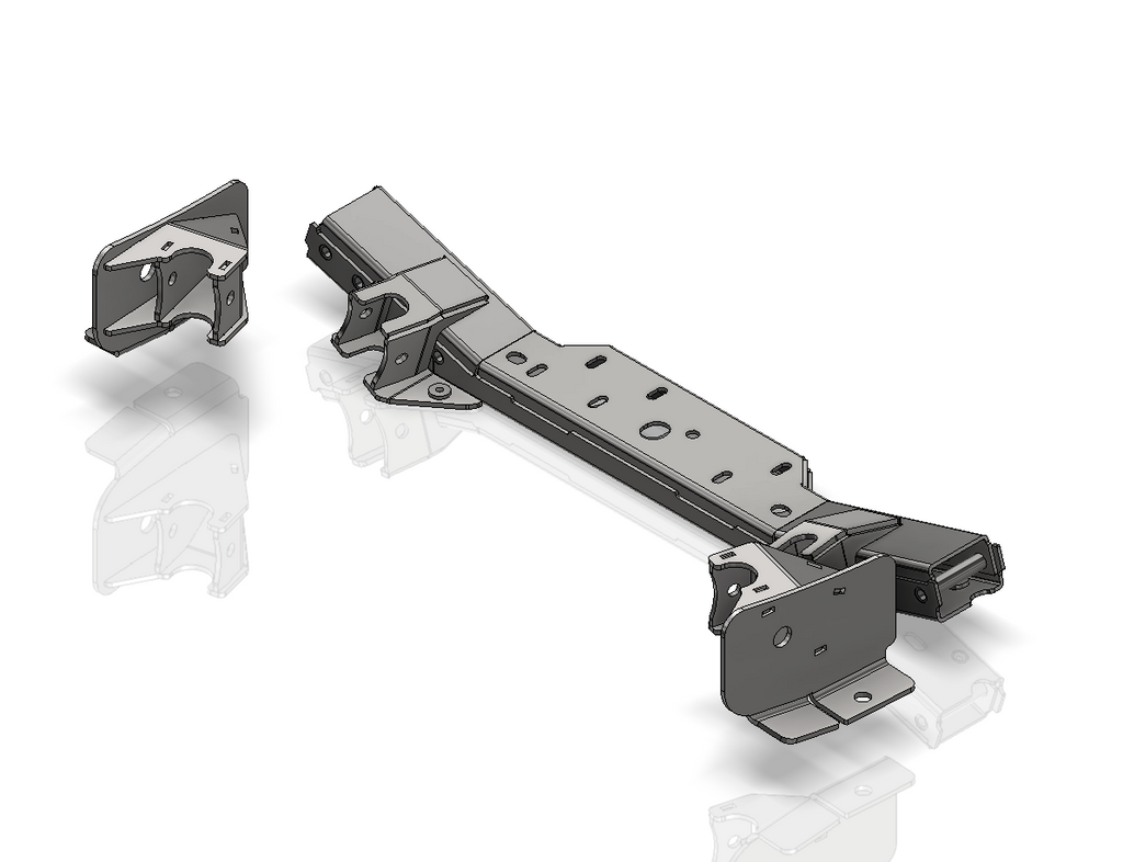 Soportes de Suspensión Delantera de 4 Brazos con Travesaño de Transmisión para Jeep JK/JKU 2012-2018