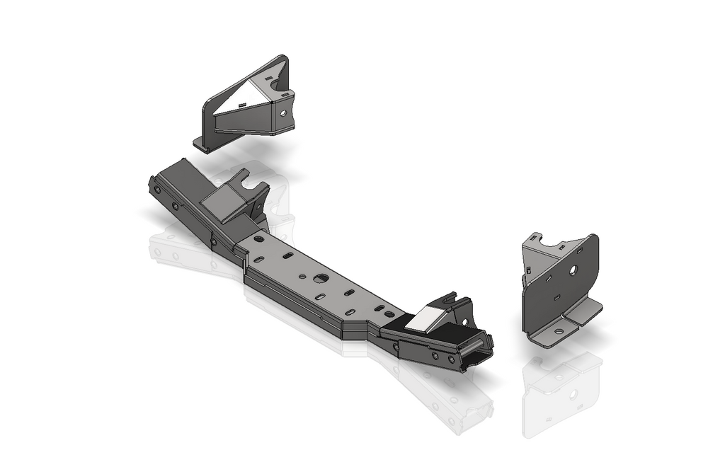 Soportes de Suspensión Delantera de 4 Brazos con Travesaño de Transmisión para Jeep JK/JKU 2012-2018