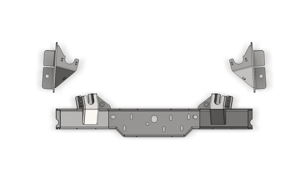 Soportes de Suspensión Delantera de 4 Brazos con Travesaño de Transmisión para Jeep JK/JKU 2012-2018