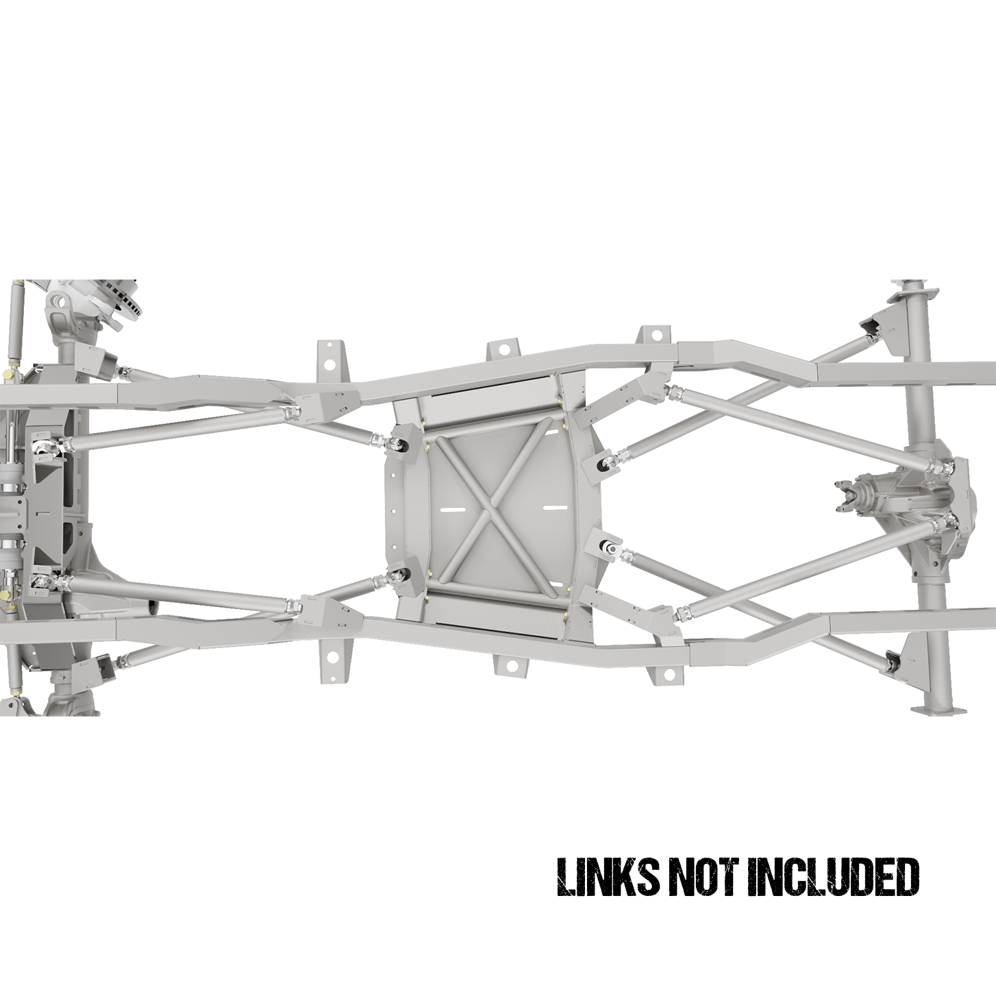 Sistema de Montaje de Suspensión de 4 Brazos con Doble Triangulación para Jeep YJ/TJ/LJ