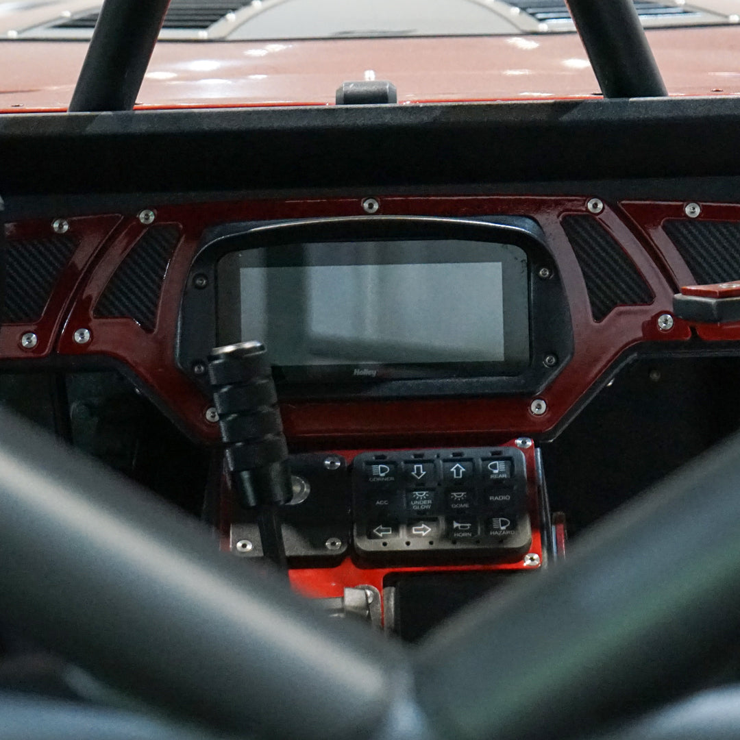 Kit de bisel para Holley 6.86 Pro Dash