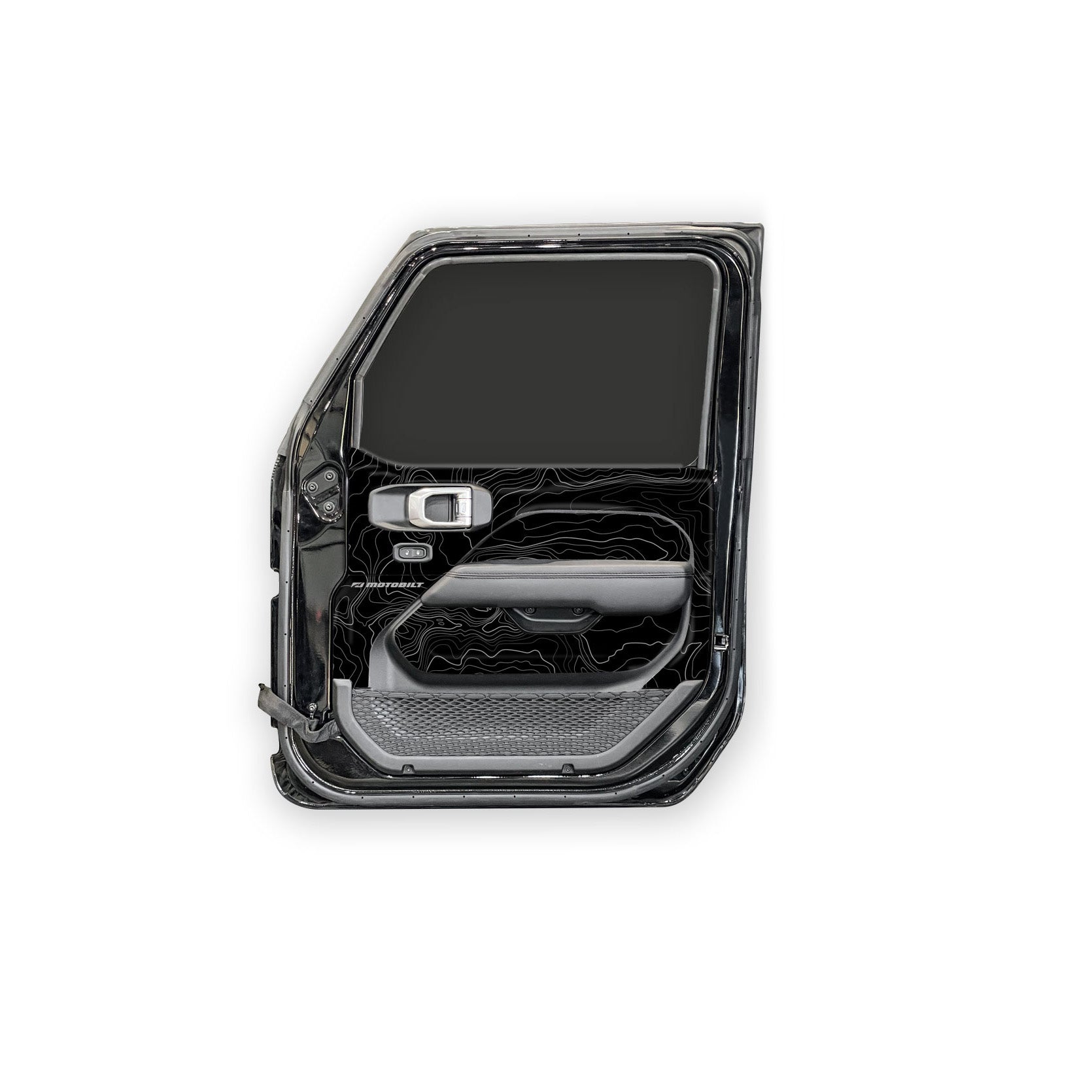 MotoSkinz - Gráficos Interiores de Puerta para Jeep JL - 2 Puertas