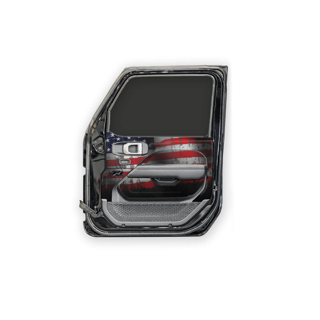 MotoSkinz - Gráficos Interiores de Puerta para Jeep JL - 2 Puertas
