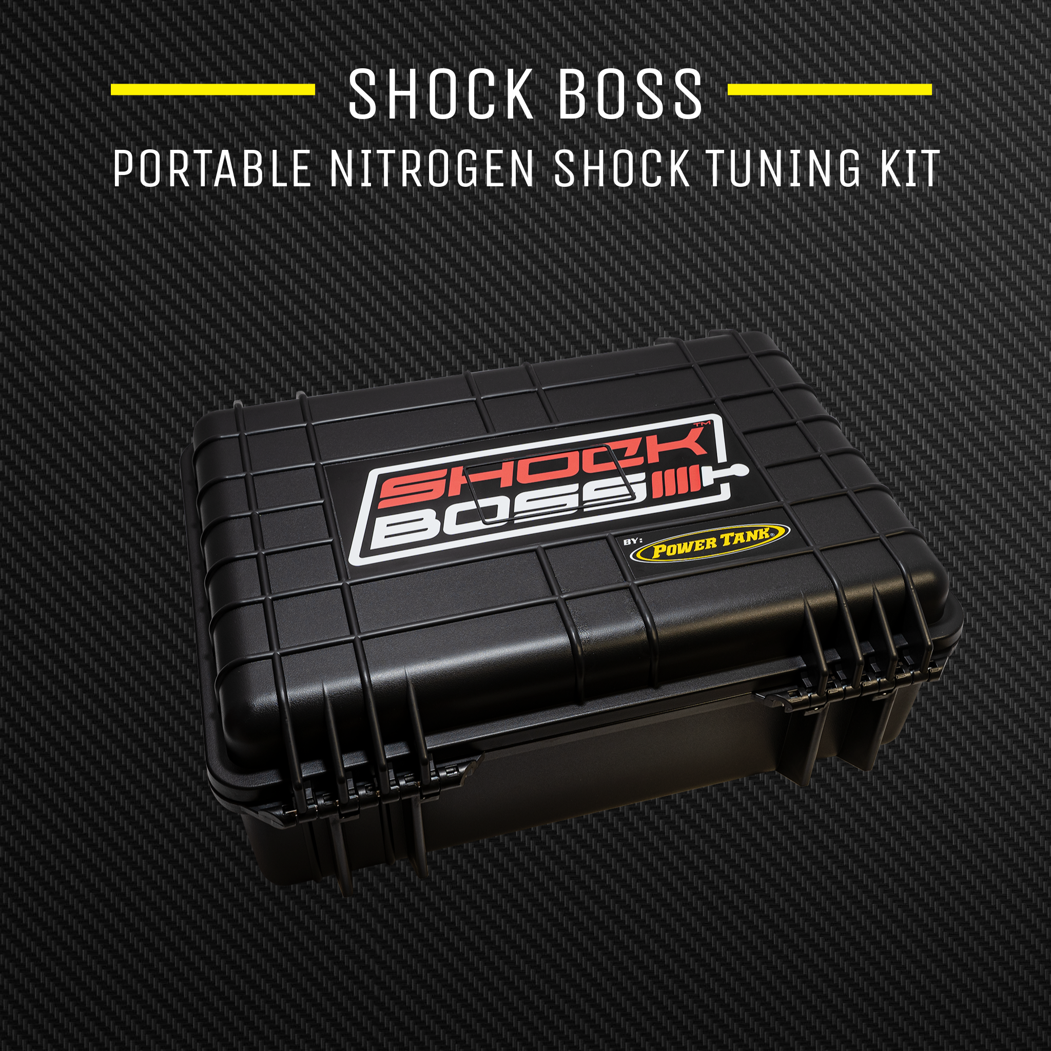 Power Tank ORI Shock Boss™ V2 - 800 psi Dual Fill Strut Inflator - Portable Nitrogen Shock Tuning Kit