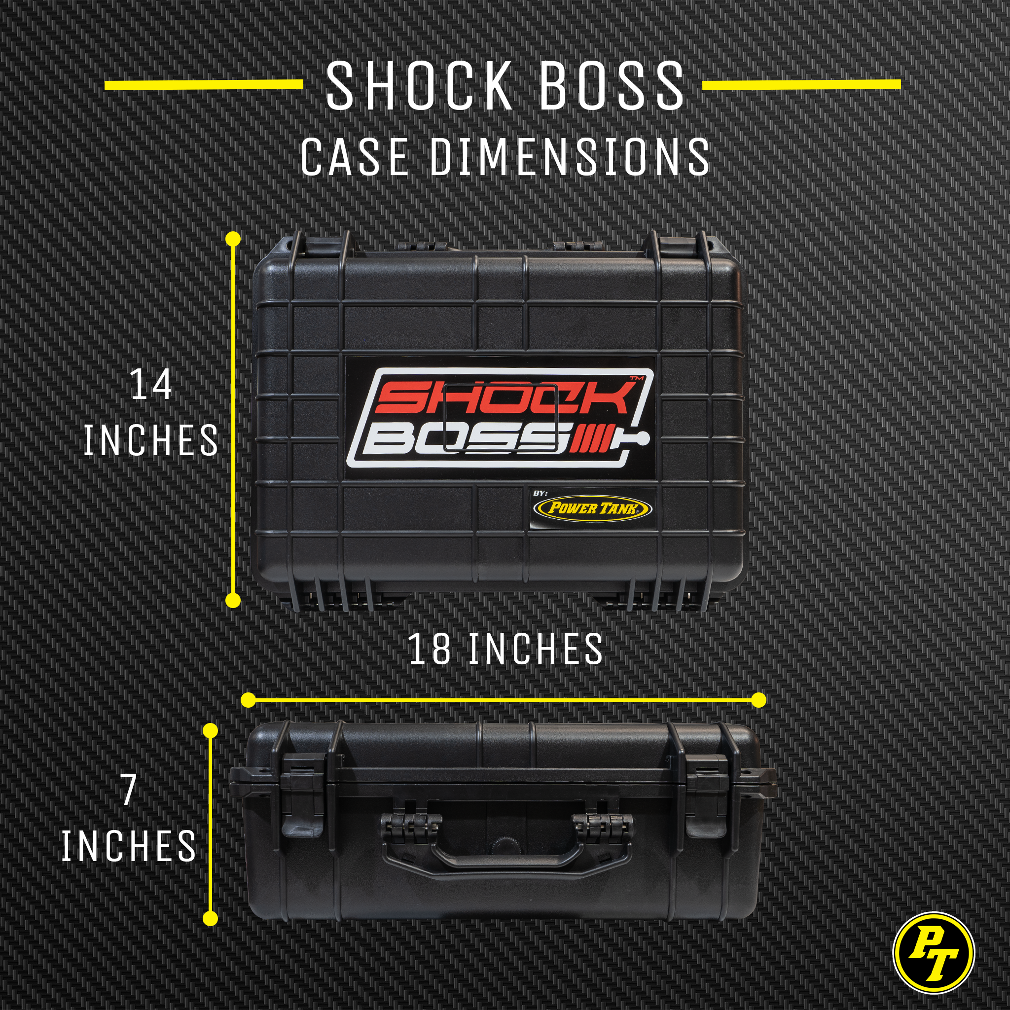 Power Tank ORI Shock Boss™ V2 - 800 psi Dual Fill Strut Inflator - Portable Nitrogen Shock Tuning Kit